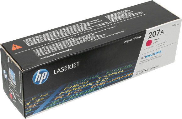 Картридж лазерный HP 207A W2213A пурпурный (1250стр.) для HP M255/MFP M282/M283 Картридж лазерный HP 207A W2213A пурпурный (1250стр.) для HP M255/MFP M282/M283