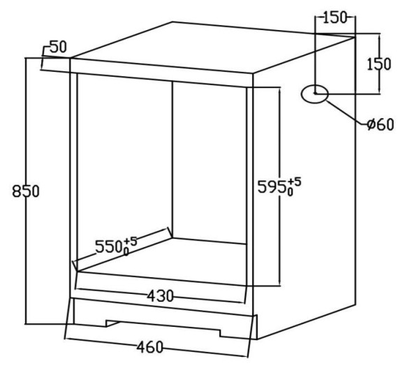 Духовой шкаф Электрический Weissgauff EOY 451 PDB черный