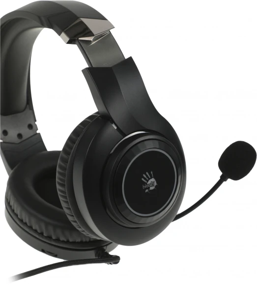 Наушники с микрофоном A4Tech Bloody G220 черный 2м мониторные оголовье (G220 AUX3.5-4PIN + USB) Наушники с микрофоном A4Tech Bloody G220 черный 2м мониторные оголовье (G220 AUX3.5-4PIN + USB)