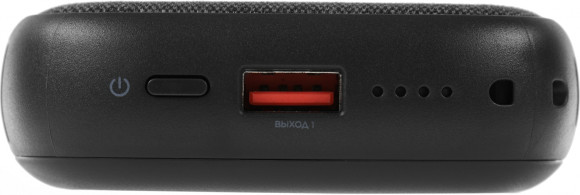 Мобильный аккумулятор Solove W5 10000mAh QC3.0/PD3.0/PE2.0 22.5W 2.1A 2xUSB-A/USB-C беспров.зар. черный (W5 BLACK UPDATED RUS)