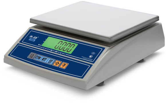 Весы фасовочные Mertech M-ER 326AF-6.1 LCD белый (3052)