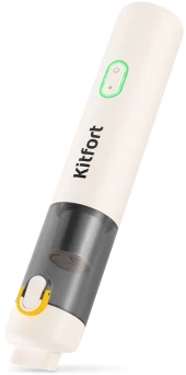 Пылесос ручной Kitfort КТ-5199 90Вт белый/серый Пылесос ручной Kitfort КТ-5199 90Вт белый/серый