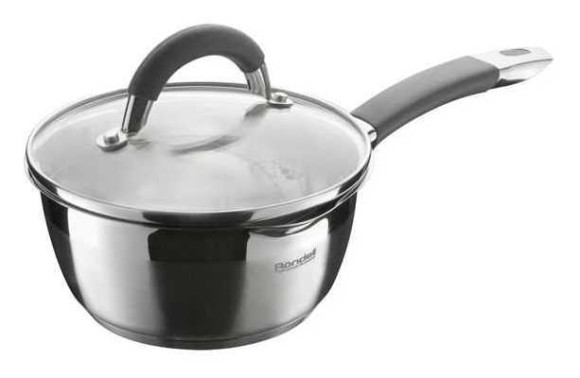 Ковш Rondell Flamme RDS-027 1л. d=14см (с крышкой) стальной