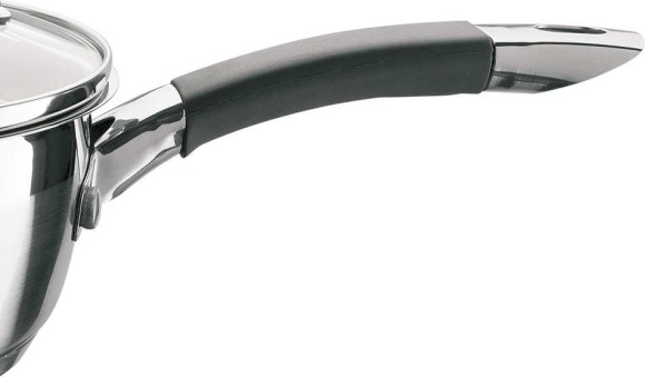 Ковш Rondell Flamme RDS-027 1л. d=14см (с крышкой) стальной