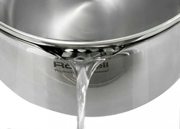 Ковш Rondell Flamme RDS-027 1л. d=14см (с крышкой) стальной