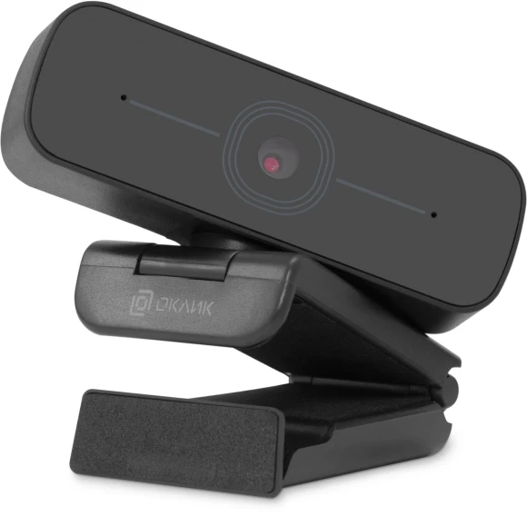 Камера Web Оклик OK-C001FH черный 2Mpix (1920x1080) USB2.0 с микрофоном