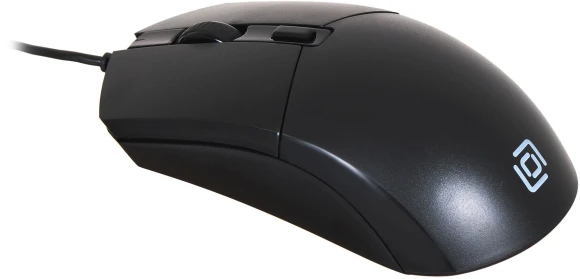 Мышь Оклик 207M черный оптическая 2400dpi USB 4but (1474598)