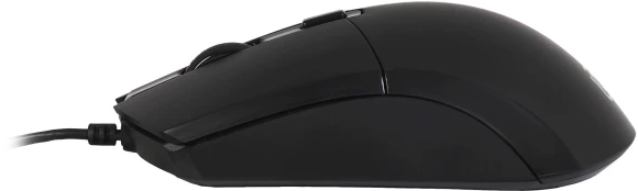 Мышь Оклик 207M черный оптическая 2400dpi USB 4but (1474598)