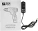 Дрель-шуруповерт Ovk Tools OTCS3AA-12V-1.5A 12Вт аккум. патрон:быстрозажимной (кейс в комплекте)