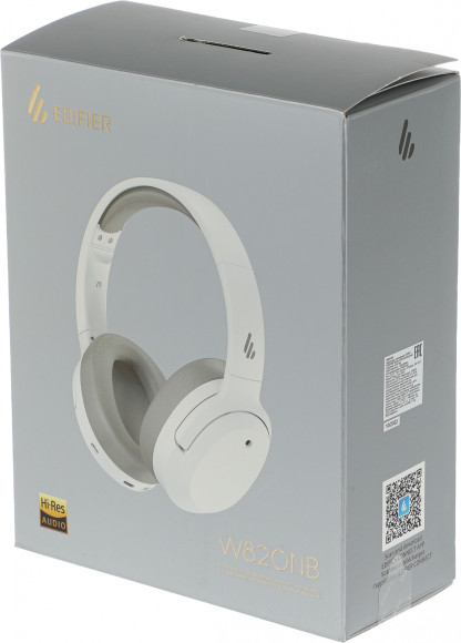 Гарнитура накладные Edifier W820NB 1.2м белый беспроводные bluetooth оголовье