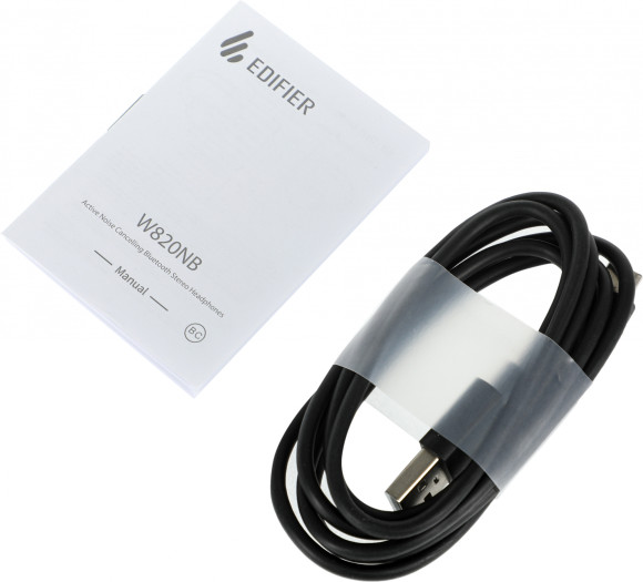 Гарнитура накладные Edifier W820NB 1.2м белый беспроводные bluetooth оголовье