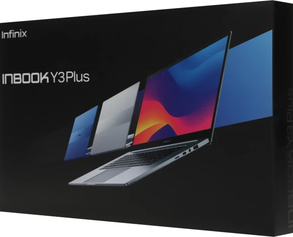 Ноутбук Infinix Inbook Y3 PLUS YL512 Core i3 1215U 8Gb SSD512Gb Intel UHD Graphics 15.6" IPS FHD (1920x1080) Windows 11 Home grey WiFi BT Cam (71008301718)