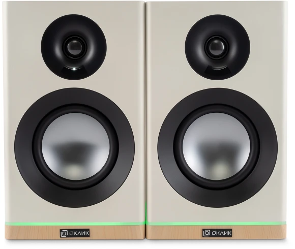 Колонки Оклик OK-605A 2.0 белый 60Вт BT