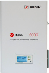 Стабилизатор напряжения Штиль ИнСтаб IS5000 4500Вт 5000ВА белый Стабилизатор напряжения Штиль ИнСтаб IS5000 4500Вт 5000ВА белый