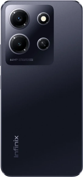 Смартфон Infinix X6716 Note 30i 128Gb 8Gb черный моноблок 3G 4G 2Sim 6.66" 1080x2400 Android 13 64Mpix 802.11 a/b/g/n/ac NFC GPS GSM900/1800 GSM1900 FM microSD max1024Gb
