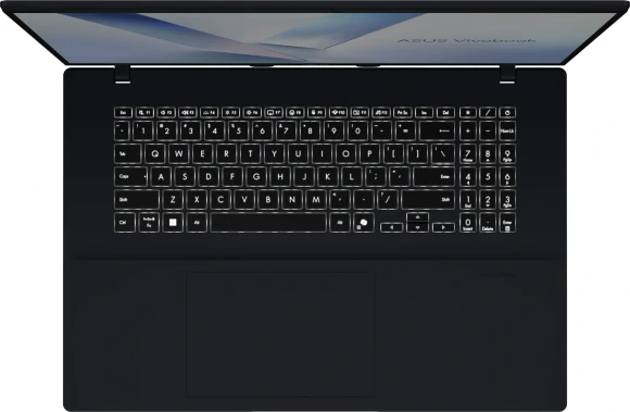 Ноутбук Asus Vivobook 18 M1807GA-S8054 Ryzen AI 7 445 32Gb SSD1Tb AMD Radeon 840M 18" IPS WUXGA (1920x1200) без ОС blue WiFi BT Cam (90NB17Y1-M00380)