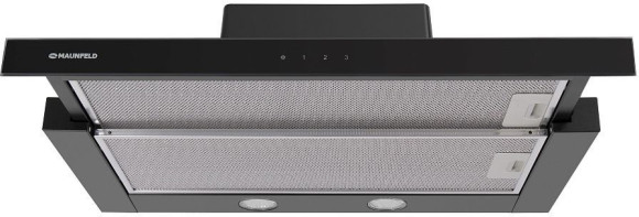 Вытяжка встраиваемая Maunfeld Ouse Touch 60 черный управление: сенсорное (1 мотор)