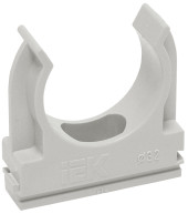 Держатель IEK CTA10D-CF25-K41-100 25мм полистирол серый