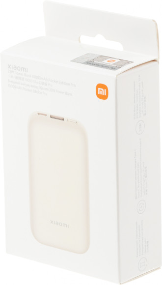 Мобильный аккумулятор Xiaomi Mi Pocket Edition Pro 10000mAh 3A белый (BHR5909GL)