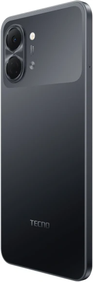 Смартфон Tecno Spark Go 3 64Gb 4Gb черный моноблок 3G 4G 2Sim 6.75" 720x1600 Android 15 13Mpix 802.11 a/b/g/n/ac GPS GSM900/1800 Protect microSD max1024Gb