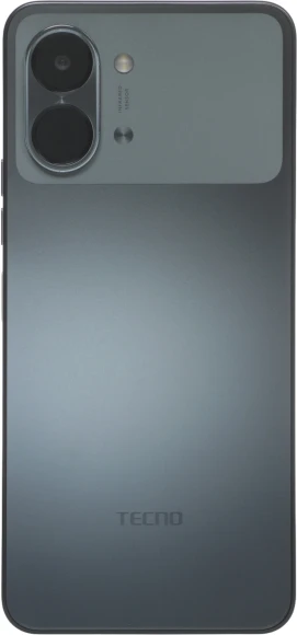 Смартфон Tecno Spark Go 3 64Gb 4Gb черный моноблок 3G 4G 2Sim 6.75" 720x1600 Android 15 13Mpix 802.11 a/b/g/n/ac GPS GSM900/1800 Protect microSD max1024Gb