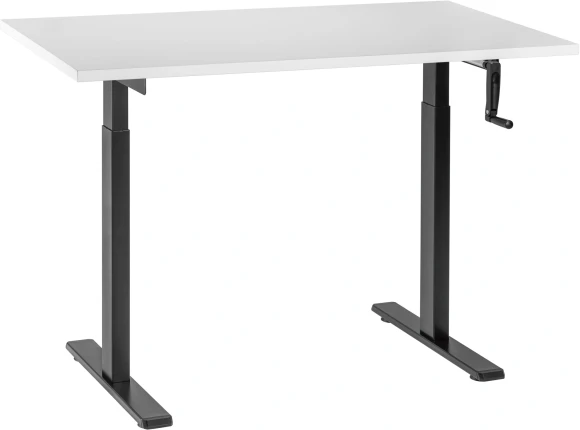 Подстолье Cactus CS-MDF-BK механический каркас черный 133x72x60см