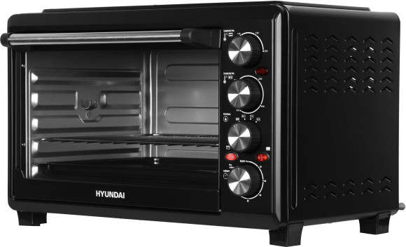 Мини-печь Hyundai MIO-HY086 38л. 1600Вт черный