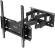 Кронштейн для телевизора Kromax PIXIS-L-2 черный 22"-65" макс.50кг настенный поворот и наклон Кронштейн для телевизора Kromax PIXIS-L-2 черный 22"-65" макс.50кг настенный поворот и наклон