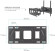 Кронштейн для телевизора Kromax PIXIS-L-2 черный 22"-65" макс.50кг настенный поворот и наклон Кронштейн для телевизора Kromax PIXIS-L-2 черный 22"-65" макс.50кг настенный поворот и наклон