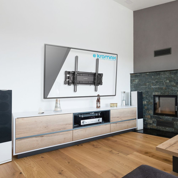 Кронштейн для телевизора Kromax PIXIS-L-2 черный 22"-65" макс.50кг настенный поворот и наклон Кронштейн для телевизора Kromax PIXIS-L-2 черный 22"-65" макс.50кг настенный поворот и наклон