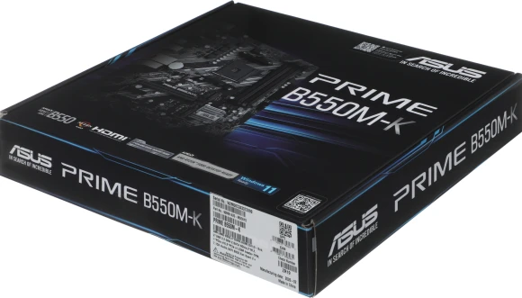 Материнская плата Asus PRIME B550M-K Soc-AM4 AMD B550 4xDDR4 mATX AC`97 8ch(7.1) GbLAN RAID+VGA+DVI+HDMI