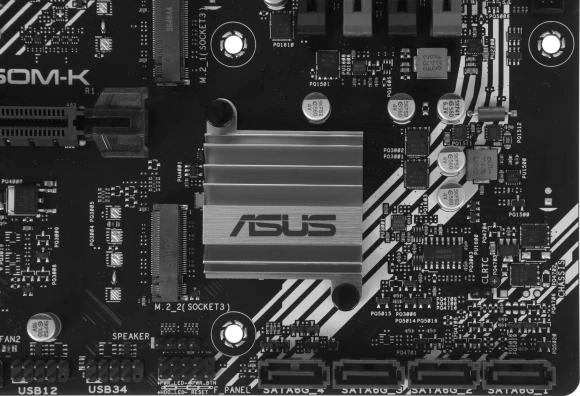 Материнская плата Asus PRIME B550M-K Soc-AM4 AMD B550 4xDDR4 mATX AC`97 8ch(7.1) GbLAN RAID+VGA+DVI+HDMI
