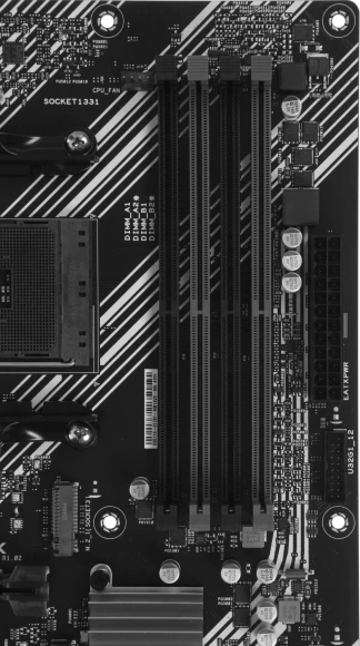 Материнская плата Asus PRIME B550M-K Soc-AM4 AMD B550 4xDDR4 mATX AC`97 8ch(7.1) GbLAN RAID+VGA+DVI+HDMI