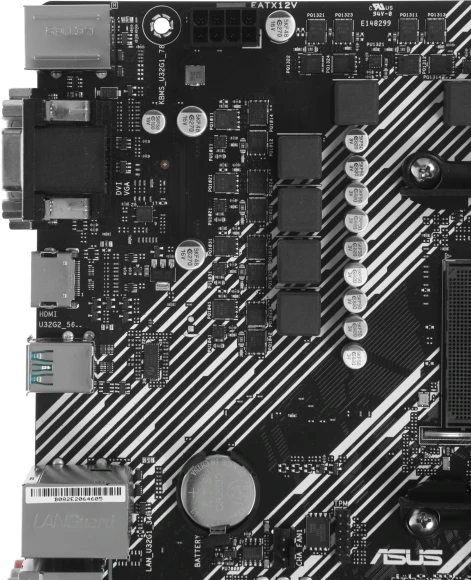 Материнская плата Asus PRIME B550M-K Soc-AM4 AMD B550 4xDDR4 mATX AC`97 8ch(7.1) GbLAN RAID+VGA+DVI+HDMI