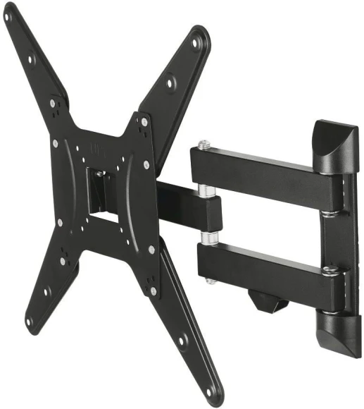 Кронштейн для телевизора Hama 00220824 черный 32"-65" макс.25кг настенный поворот и наклон