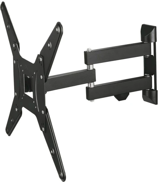 Кронштейн для телевизора Hama 00220824 черный 32"-65" макс.25кг настенный поворот и наклон