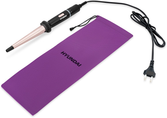 Щипцы Hyundai H-HC1410 40Вт черный макс.темп.:200С покрытие:керамико-турмалиновое Щипцы Hyundai H-HC1410 40Вт черный макс.темп.:200С покрытие:керамико-турмалиновое