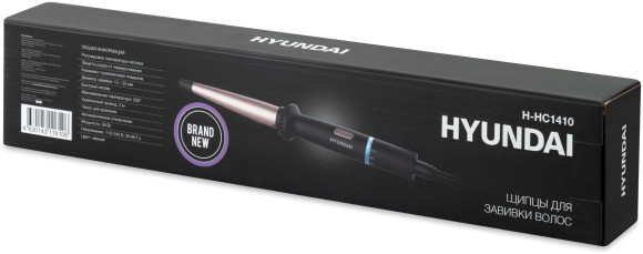 Щипцы Hyundai H-HC1410 40Вт черный макс.темп.:200С покрытие:керамико-турмалиновое Щипцы Hyundai H-HC1410 40Вт черный макс.темп.:200С покрытие:керамико-турмалиновое