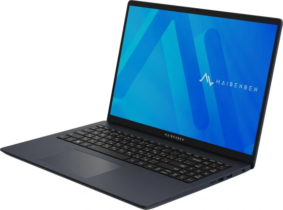Ноутбук Maibenben M675 Ryzen 5 7430U 16Gb SSD512Gb AMD Radeon Graphics 16" IPS FHD+ (1920x1200) Windows 11 Home blue WiFi BT Cam 3896mAh (M6750F140HU4E10)
