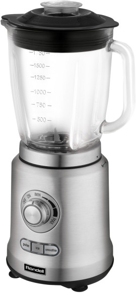 Блендер стационарный Rondell RDE-1253 1200Вт стальной Блендер стационарный Rondell RDE-1253 1200Вт стальной