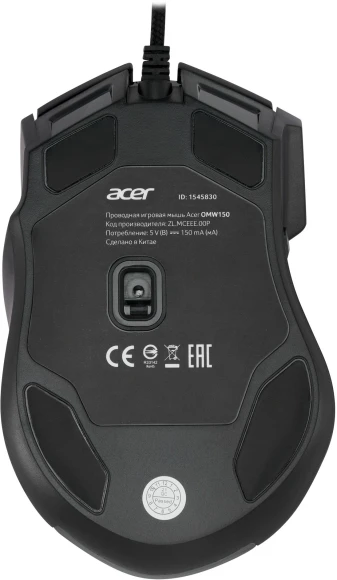Мышь Acer OMW150 черный оптическая 4800dpi USB 8but (ZL.MCEEE.00P) Мышь Acer OMW150 черный оптическая 4800dpi USB 8but (ZL.MCEEE.00P)