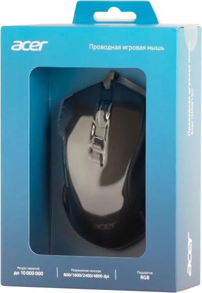 Мышь Acer OMW150 черный оптическая 4800dpi USB 8but (ZL.MCEEE.00P) Мышь Acer OMW150 черный оптическая 4800dpi USB 8but (ZL.MCEEE.00P)