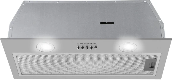 Вытяжка встраиваемая Maunfeld 601M нержавеющая сталь управление: кнопочное (1 мотор)