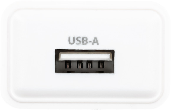 Сетевое зар./устр. Buro BUWA1 10.5W 2.1A USB-A универсальное белый (BUWA10S100WH)