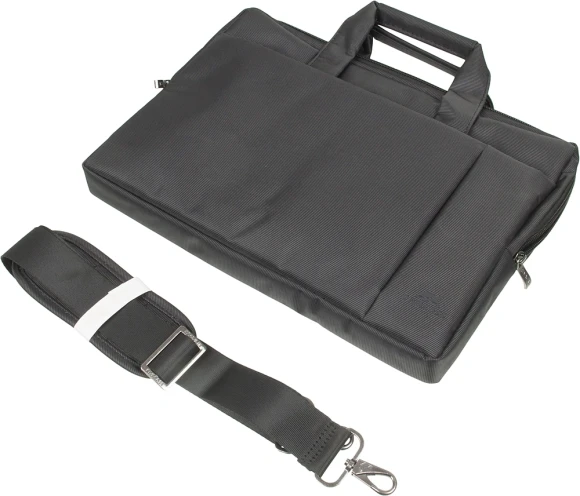 Сумка для ноутбука 13.3" Riva 8221 черный полиэстер (8221 BLACK)