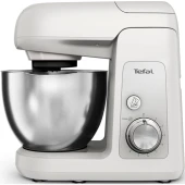Кухонная машина Tefal Bake Partner QB520B38 планетар.вращ. 1100Вт серый/серебристый Кухонная машина Tefal Bake Partner QB520B38 планетар.вращ. 1100Вт серый/серебристый