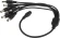 Разветвитель Falcon Eye W-SP1-8H DC (m)/8xDC (m) 0.4м черный Разветвитель Falcon Eye W-SP1-8H DC (m)/8xDC (m) 0.4м черный