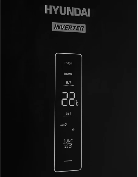 Холодильник Hyundai CM45083F 3-хкамерн. черный