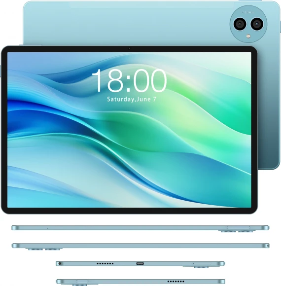 Планшет Teclast P50 T606 (1.6) 8C RAM6Gb ROM128Gb 11" IPS 1280x800 4G Android 14 голубой 13Mpix 5Mpix BT WiFi microSD 1Tb 8000mAh Планшет Teclast P50 T606 (1.6) 8C RAM6Gb ROM128Gb 11" IPS 1280x800 4G Android 14 голубой 13Mpix 5Mpix BT WiFi microSD 1Tb 8000mAh
