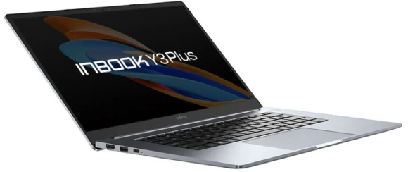Ноутбук Infinix Inbook Y3 PLUS YL512 Core i3 1215U 8Gb SSD512Gb Intel UHD Graphics 15.6" IPS FHD (1920x1080) FreeDOS grey WiFi BT Cam (71008302599)
